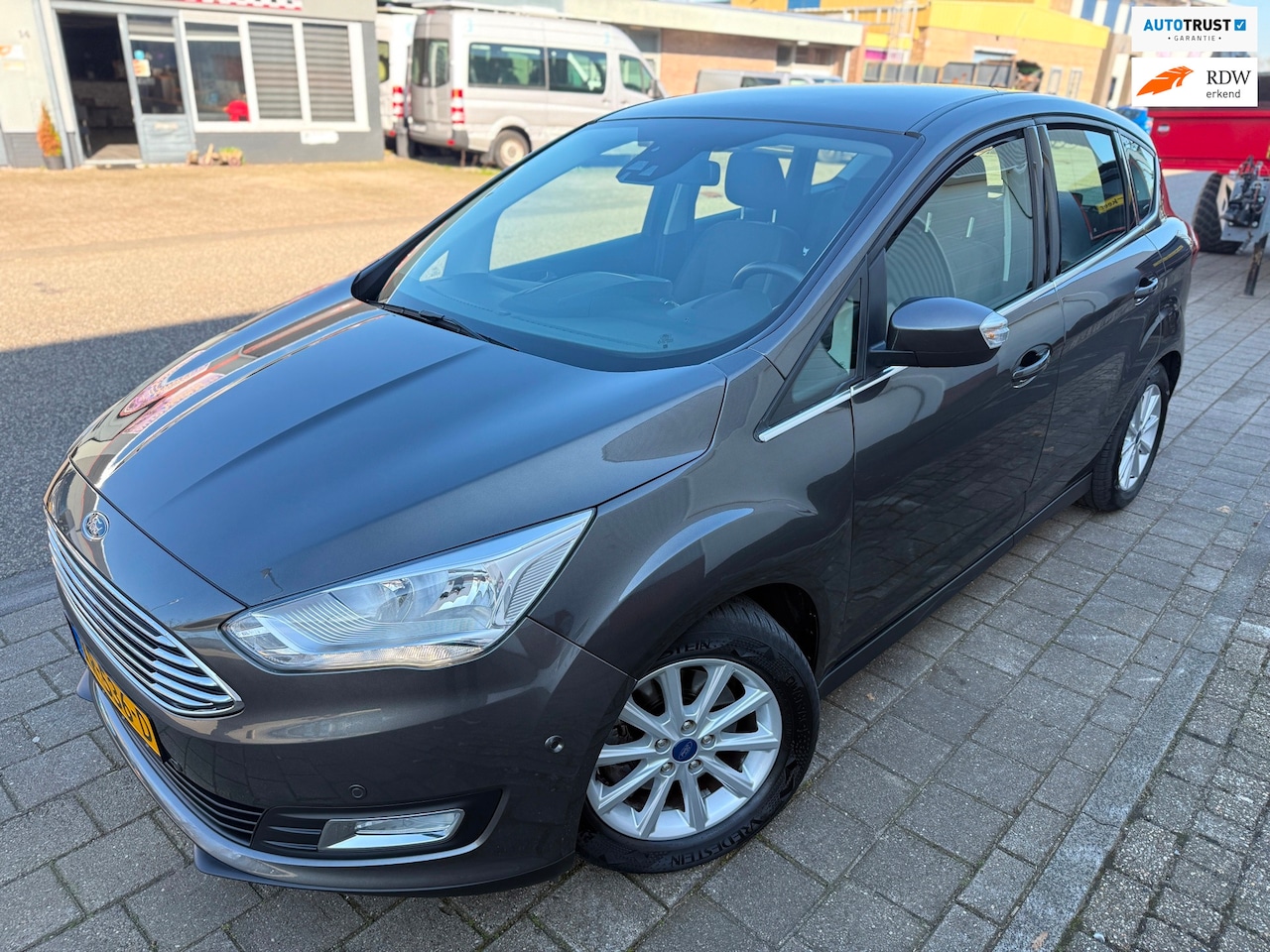 Ford C-Max - 1.5 TITANIUM AUTOMAAT VOL-LUXE NAP 1-EIG 100%DEALER KEYLESS SIDE ASSIST - AutoWereld.nl