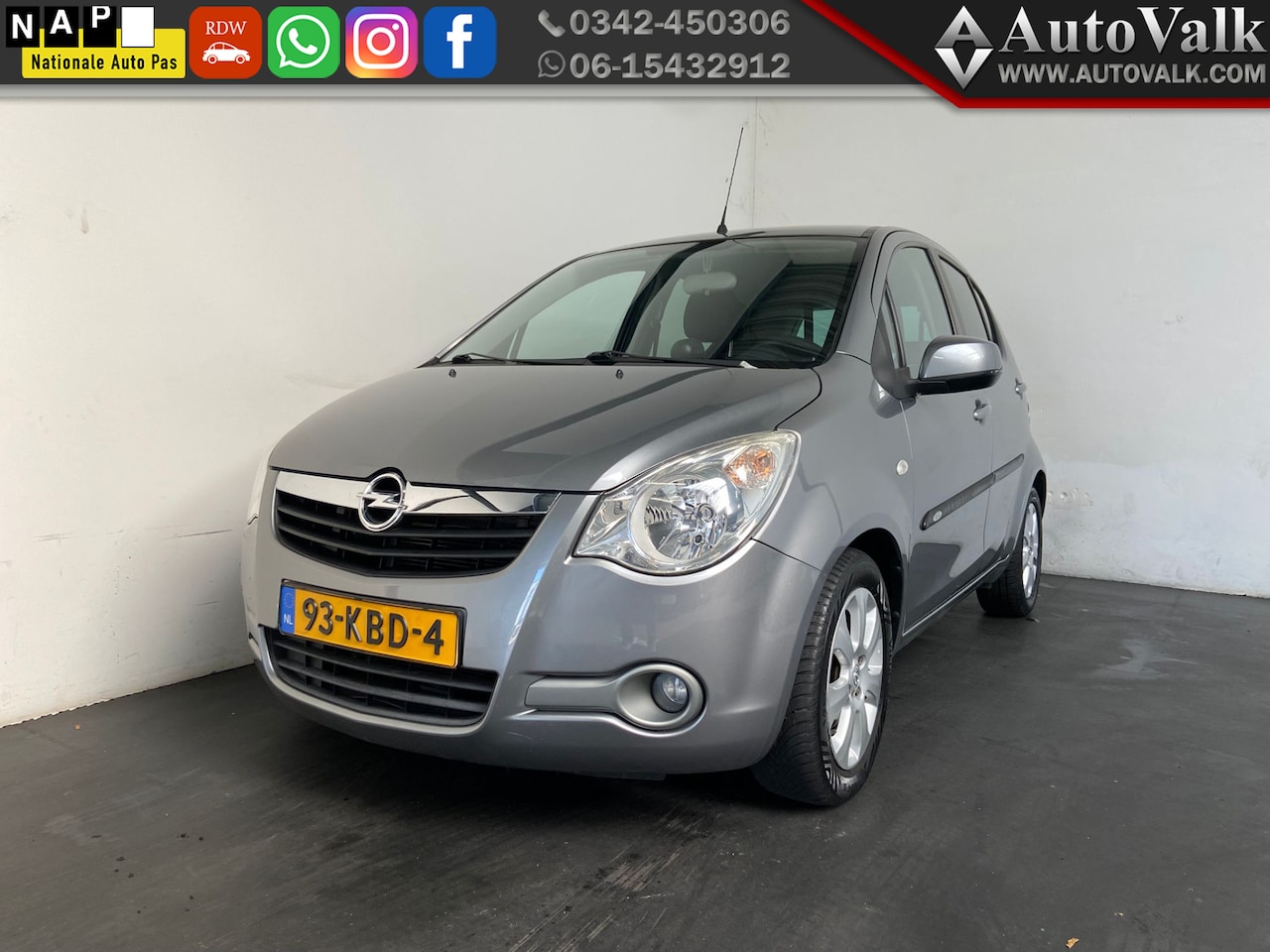 Opel Agila - 1.2 Edition 1.2 Edition, Airco, Automaat! - AutoWereld.nl