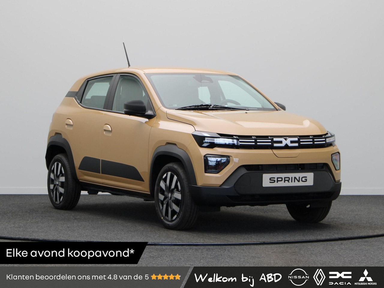 Dacia Spring - Expression 65pk 26.8 kWh | DC lader 30 kw | Airco | Bluetooth | - AutoWereld.nl