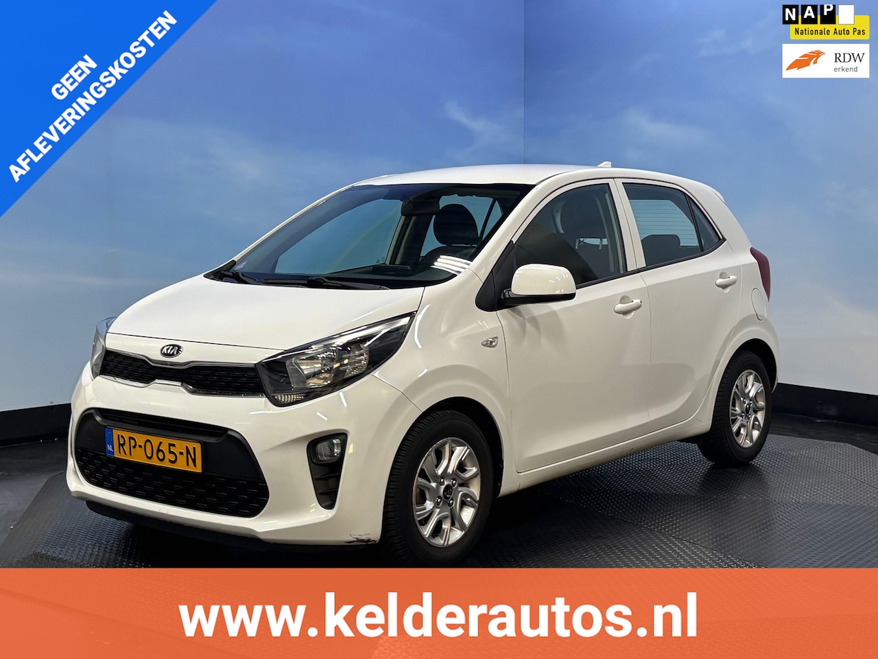 Kia Picanto - 1.0 CVVT ComfortPlusLine Navigator Airco | Navi | Camera - AutoWereld.nl