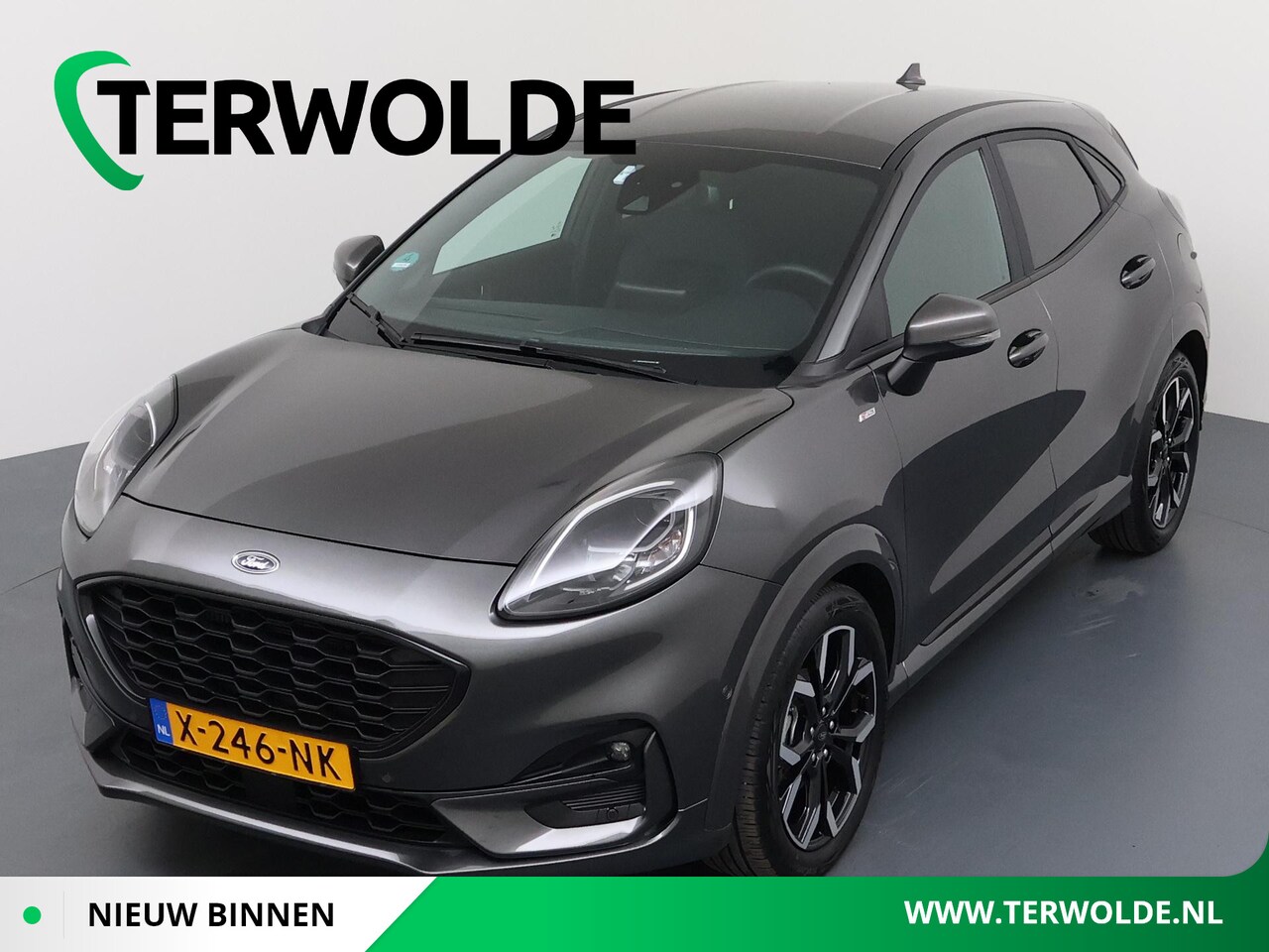 Ford Puma - 1.0 EcoBoost Hybrid ST-Line X | AUTOMAAT | Stoel- & Stuurverw. | Navigatie | Parkeercamera - AutoWereld.nl