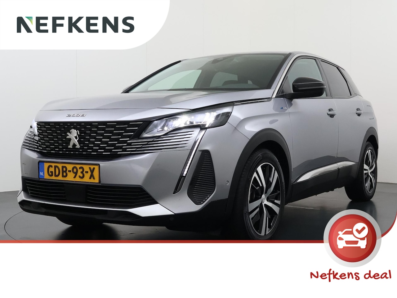 Peugeot 3008 - 1.6 HYbrid 225 Allure Pack Business Automaat | ACCU 92% | Navigatie | Trekhaak | Stoelverw - AutoWereld.nl