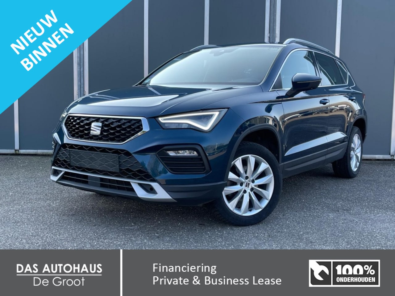 SEAT Ateca - 1.0TSI 110pk Style Business | Full LED | ACC | Camera | Navi - AutoWereld.nl
