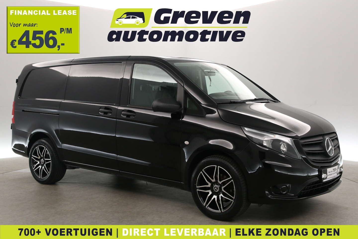 Mercedes-Benz Vito - 116 CDI Lang | Aut. | Airco | Camera | Adap. Cruise | 3 Zits | Trekhaak | Carplay | Stoelv - AutoWereld.nl