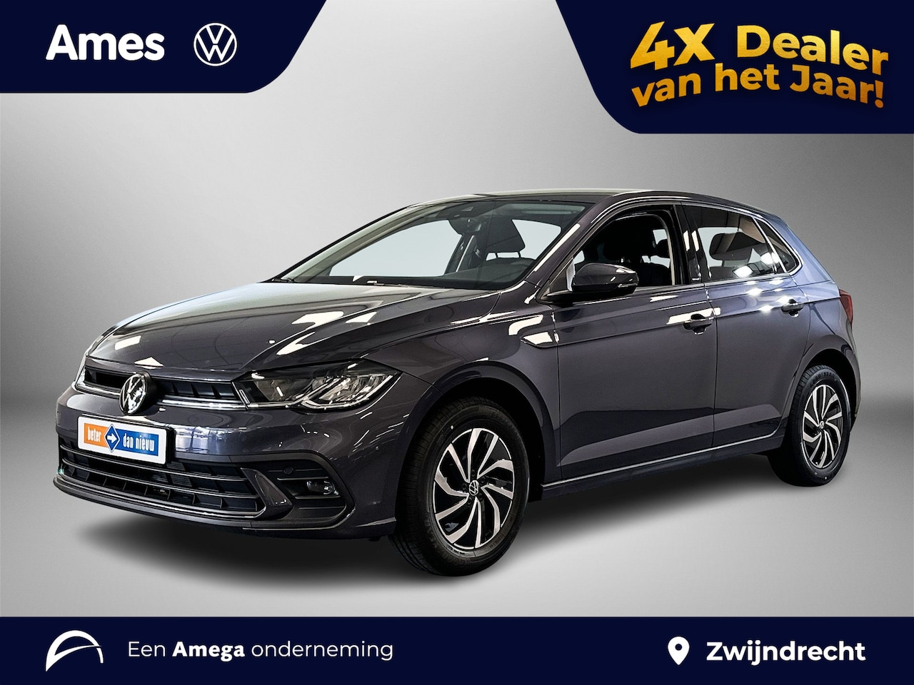 Volkswagen Polo - 1.0 95pk TSI Life edition Carplay | Adaptive Cruise Control | LED pakket - AutoWereld.nl