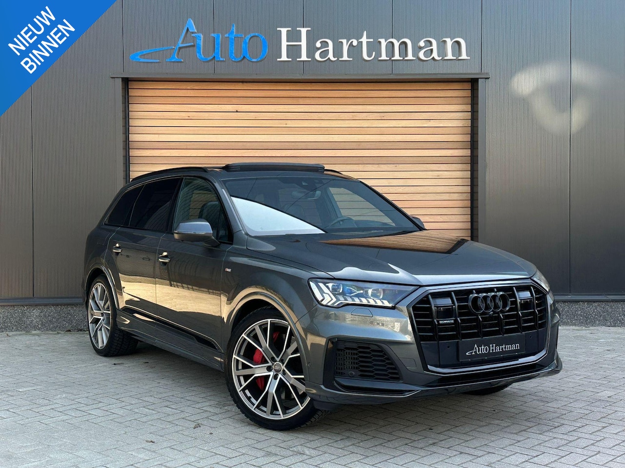 Audi Q7 - 55 TFSI e quattro Pro Line Plus PANO|HEAD-UP|TREKHAAK|LUCHTVERING|BOSE - AutoWereld.nl