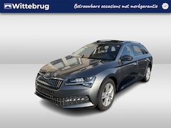 Skoda Superb Combi - 1.4 TSI iV Style / AUTOMAAT/ PANO/ TREKHAAK/ STANDKACHEL/ MEMORY SEAT/ ELEK.KLEP/ PARK.SEN