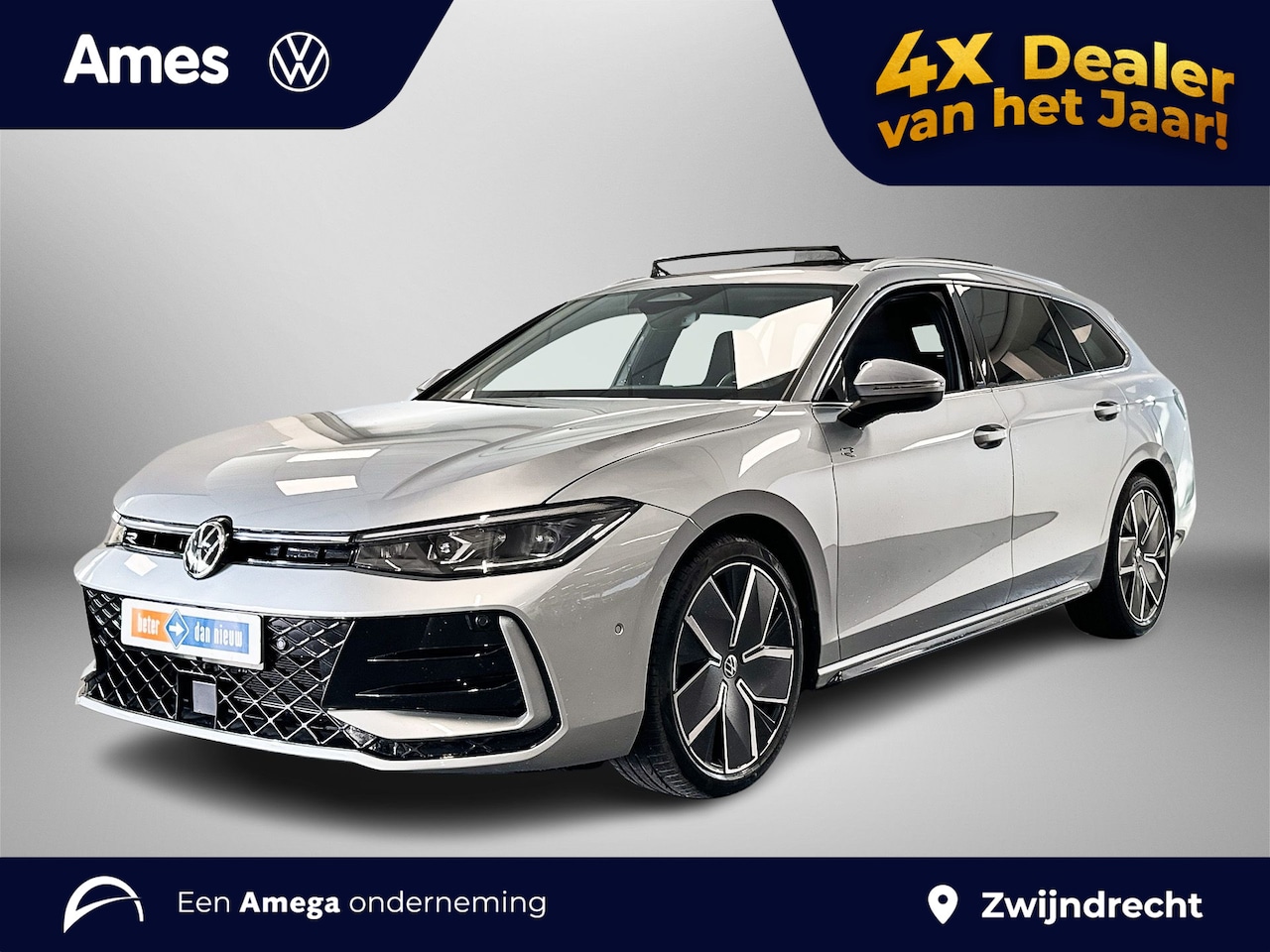 Volkswagen Passat Variant - 1.5 150pk eTSI R-Line Edition Top-Sport Ego-Active, incl. massagefunctie | Achteruitrijcam - AutoWereld.nl