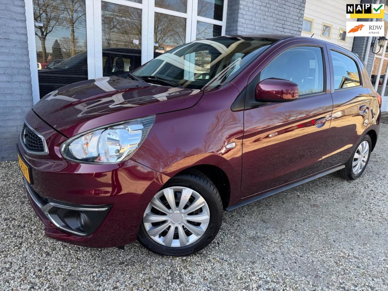 Mitsubishi Space Star - 1.0 AUTOMAAT, AIRCO, CRUISCONTRL, ORIGINEEL WEINIG KM !!!! - AutoWereld.nl