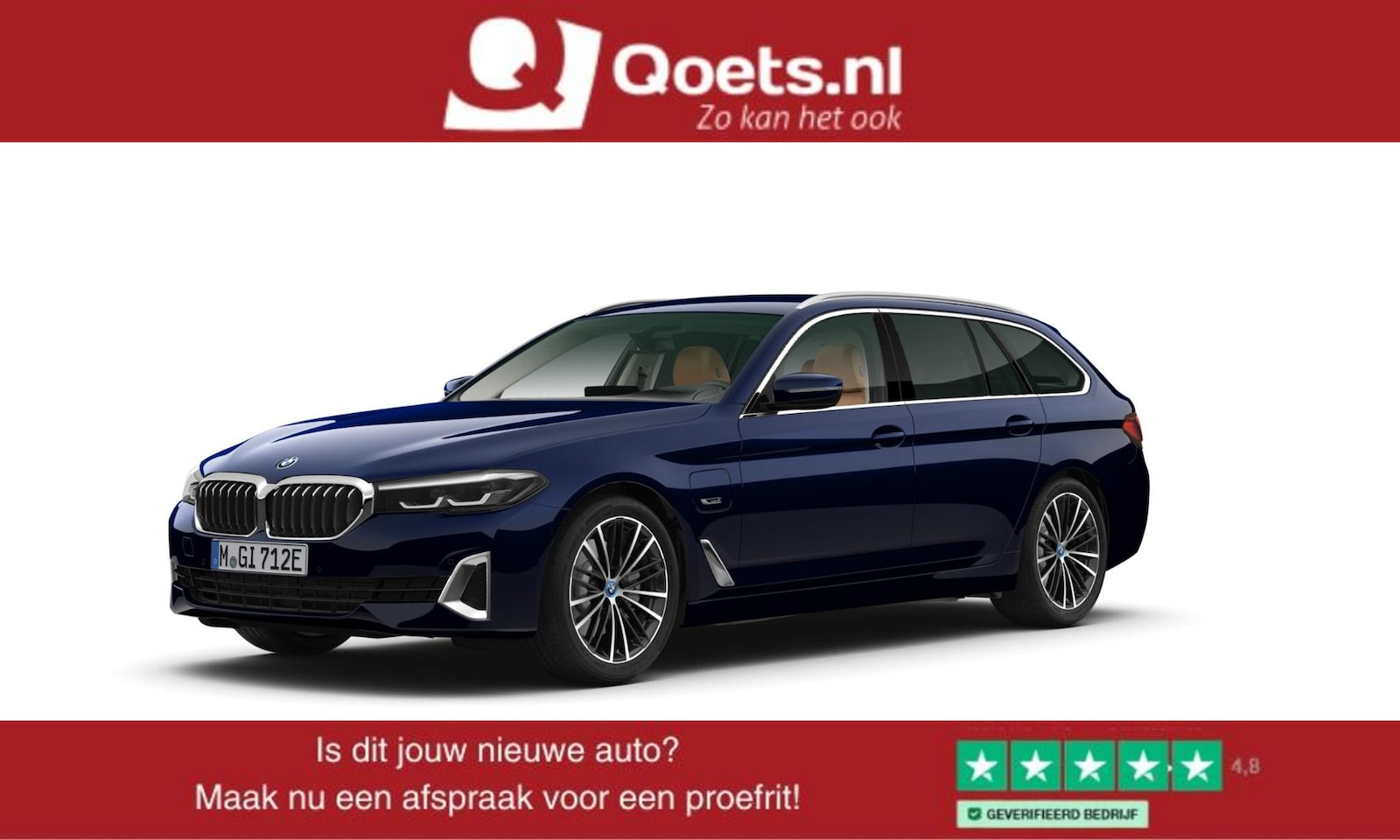 BMW 5-serie Touring - 530e Luxury Line - Trekhaak - Parking/Driving Assistant - Comfort Acces - Getinte ruiten - - AutoWereld.nl