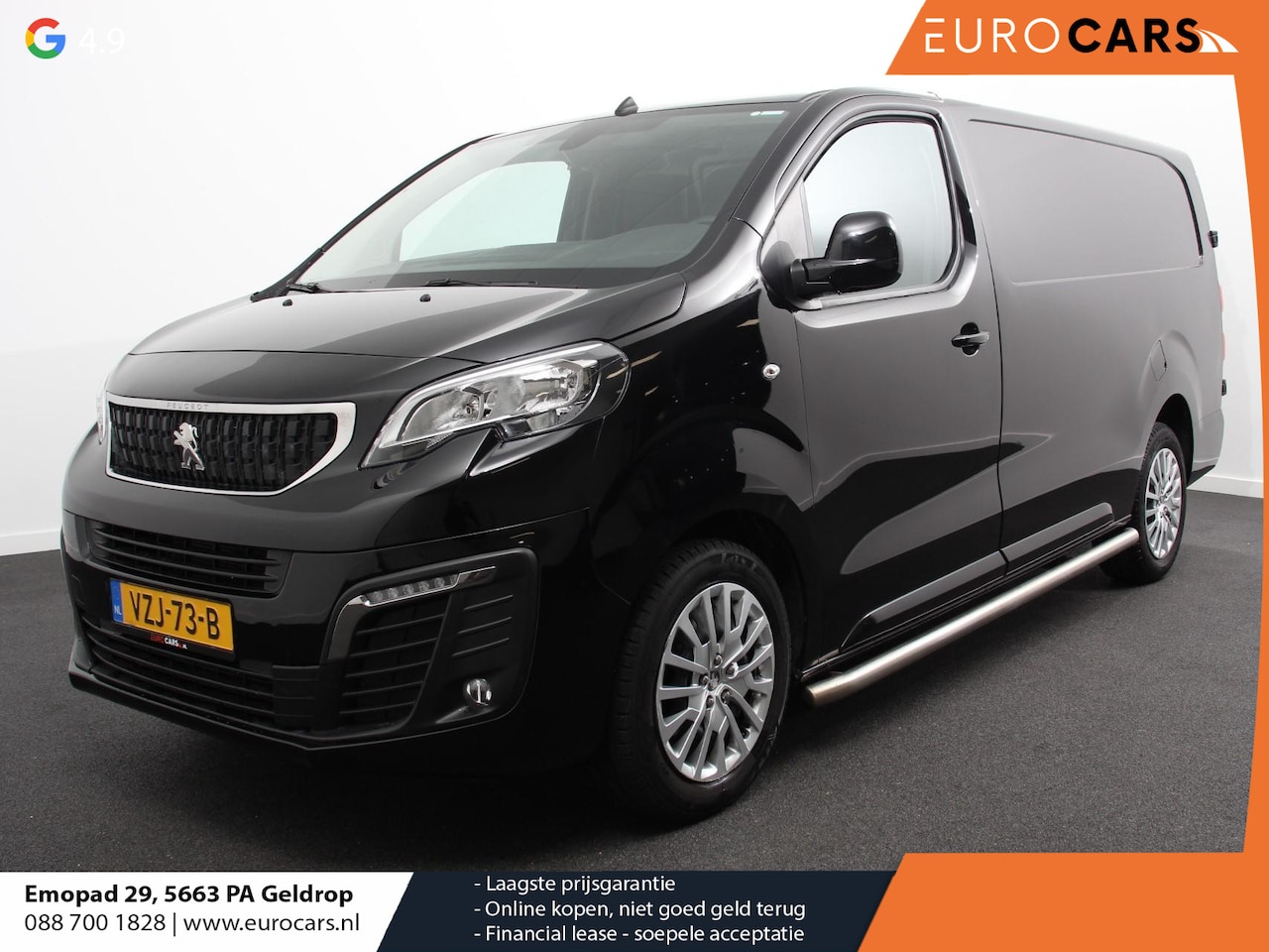 Peugeot Expert - 2.0 BlueHDI 145PK L3 Automaat | Airco | Navigatie | Trekhaak | Cruise Control | Parkeer se - AutoWereld.nl