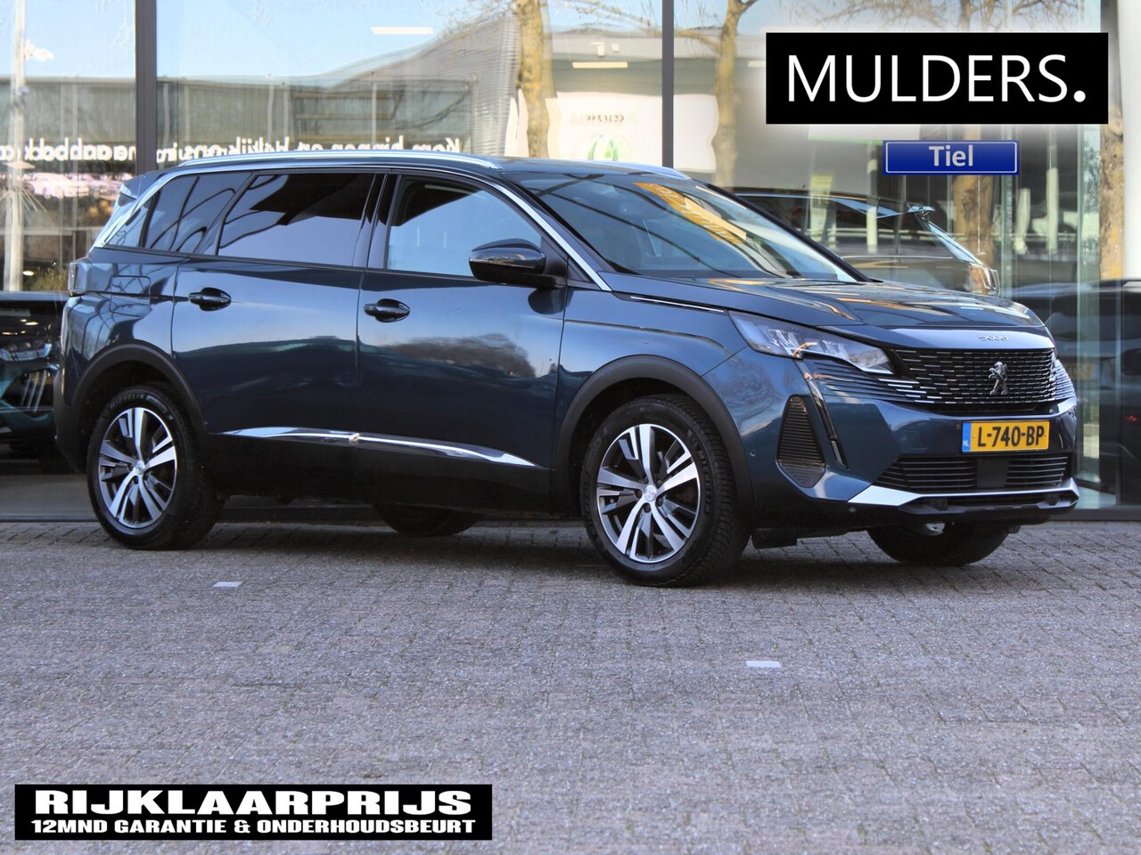 Peugeot 5008 - 1.2 PureTech Blue Lease Allure Automaat | Navi / Camera / Climate - AutoWereld.nl
