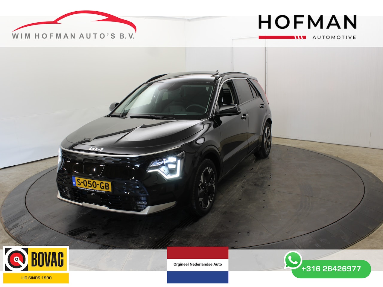 Kia Niro EV - ExecutiveLine 64.8 kWh SOH 100% Pano Cam Vol Leder Dhoek El-Aklep + Stoel - AutoWereld.nl