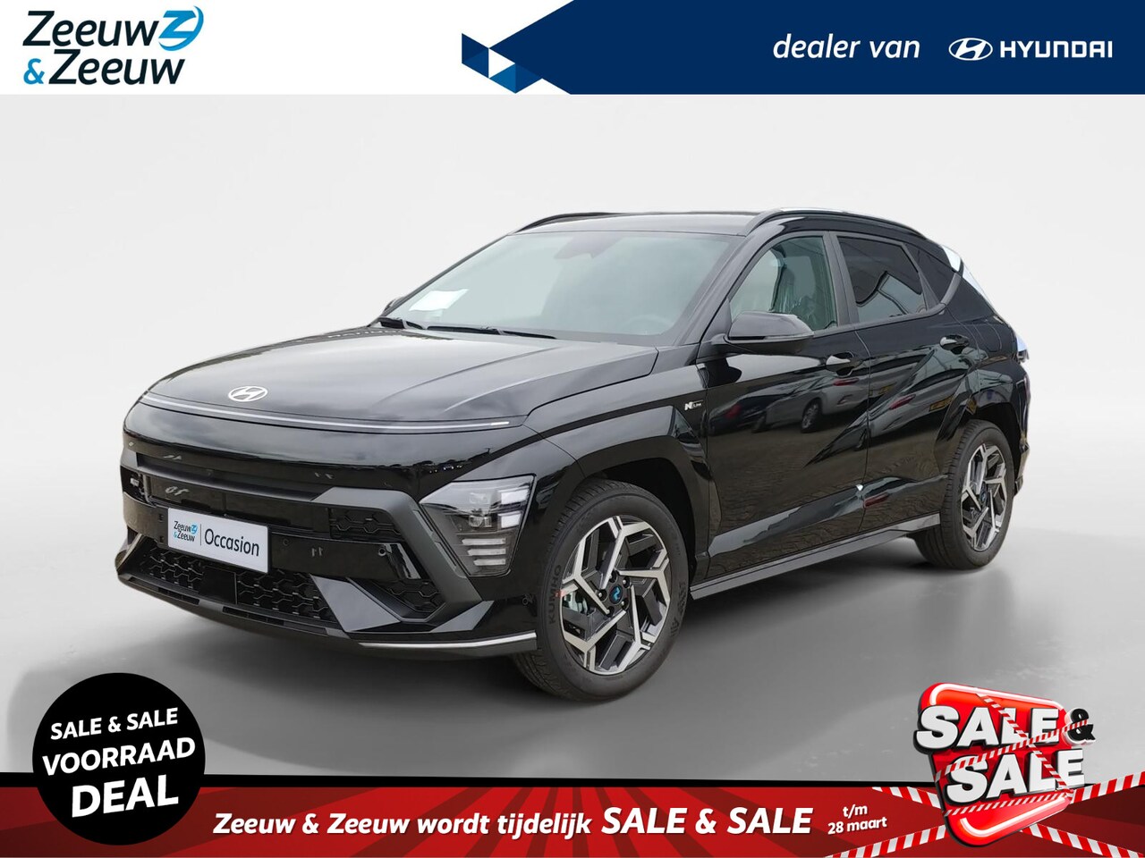 Hyundai Kona - 1.6 GDI HEV N Line | Z&Z Topdeal | Van € 43.090, nu voor € 40.590! | - AutoWereld.nl
