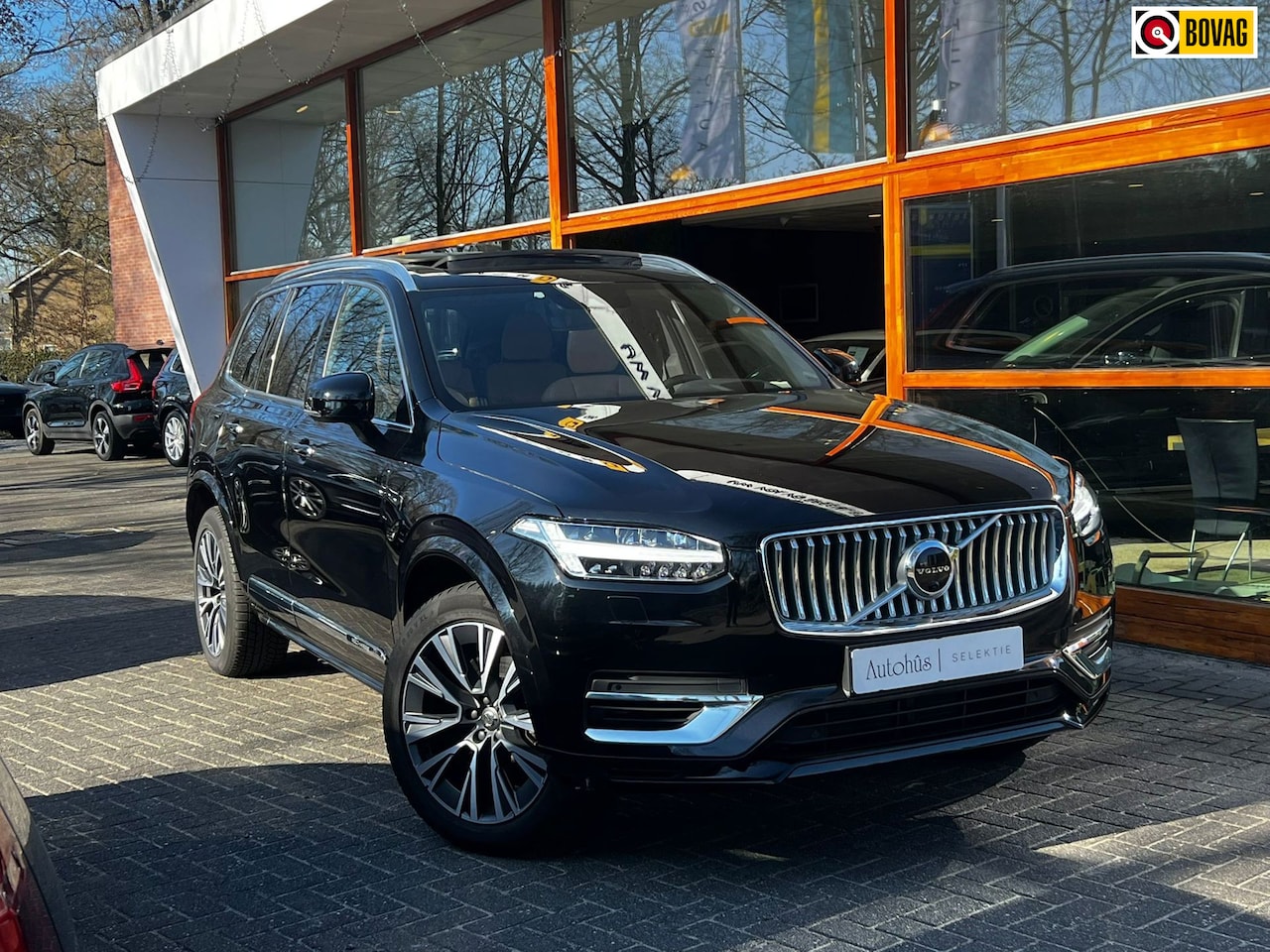 Volvo XC90 - T8 Hybride AWD Ultimate Bright LONG RANGE | Luchtvering | Massage | Ventilatie stoelen | P - AutoWereld.nl
