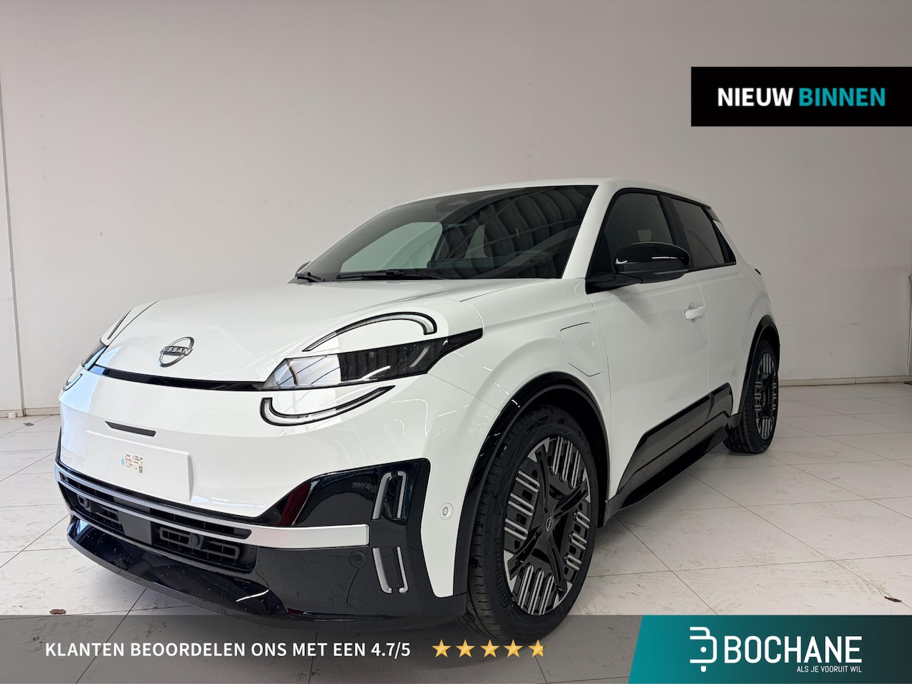 Nissan Micra - ADVANCE - Launch Edition 52 kWh | Navigatiesysteem | Apple CarPlay & Android Auto | Achter - AutoWereld.nl