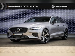 Volvo V60 - 2.0 T6 Plug-in hybrid AWD Plus Dark | Panoramadak | Head Up Display | Aurora Silver | Donk