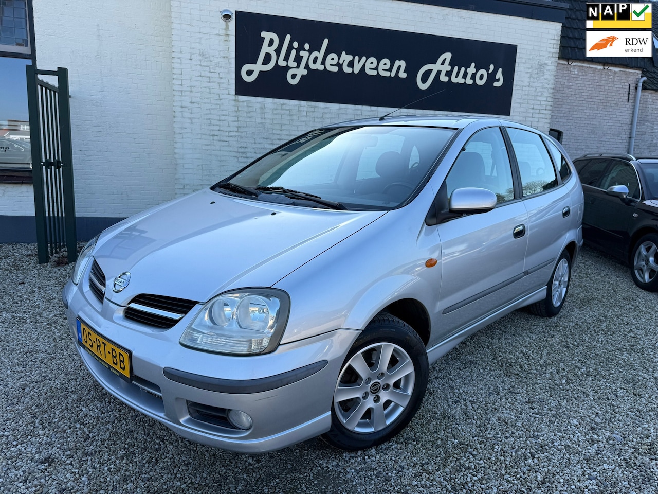 Nissan Almera Tino - 1.8 Tekna Airco | Camera | Goed Onderhouden - AutoWereld.nl