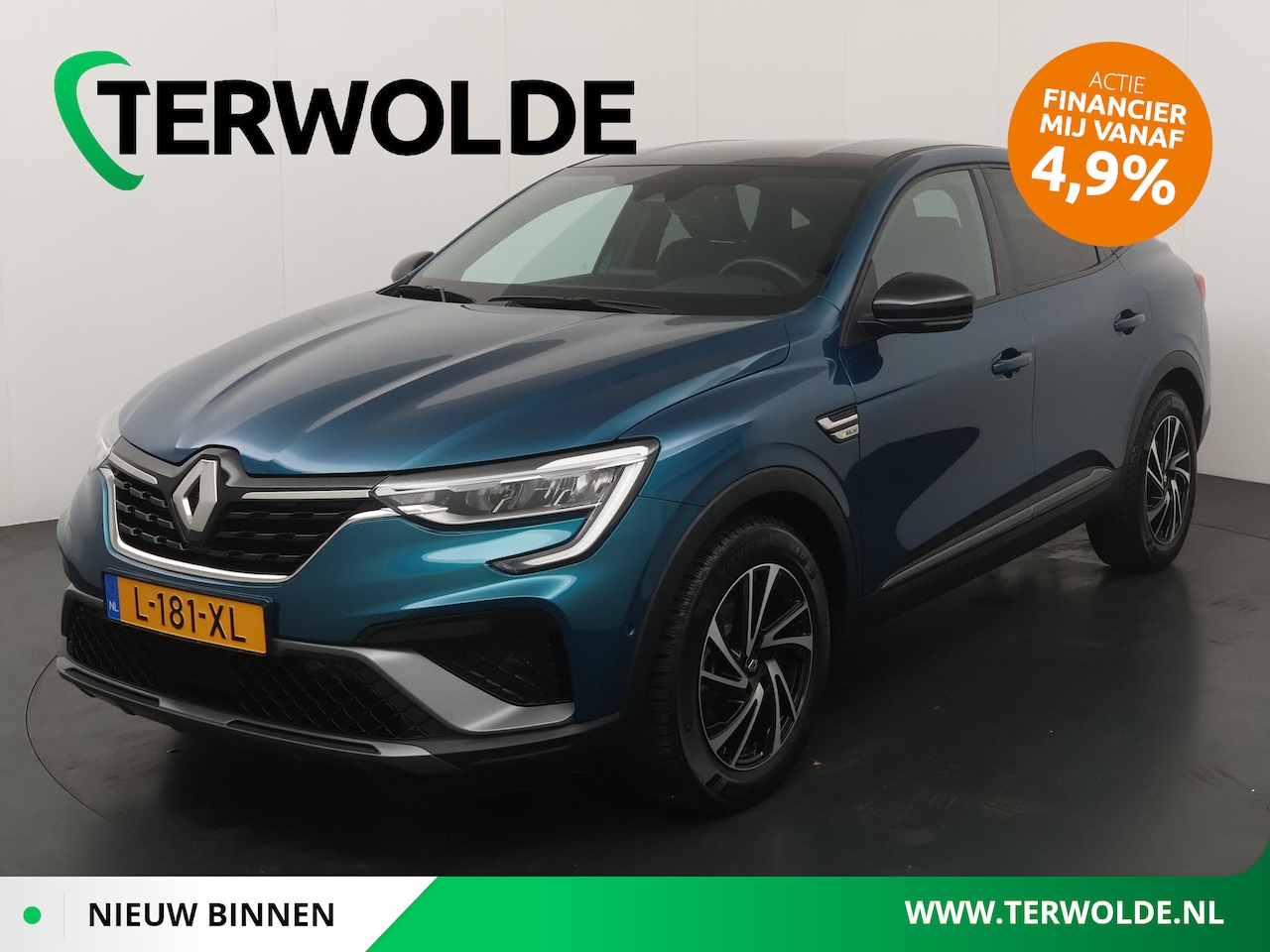 Renault Arkana - E-TECH Hybrid 145 R.S. Line | Lederen Bekl. | Stoel- & Stuurverw. | Trekhaak | - AutoWereld.nl
