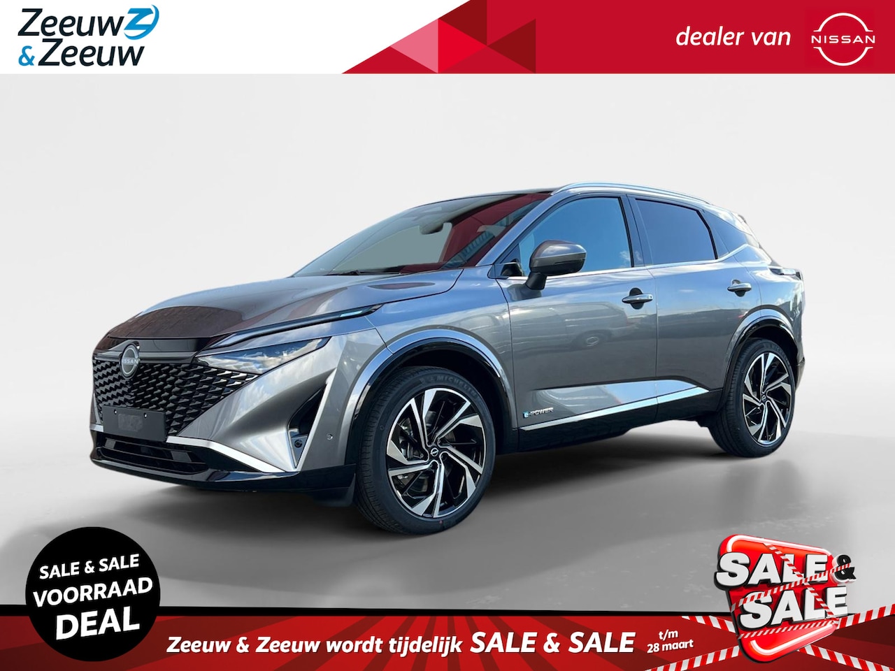 Nissan Qashqai - 1.5 e-Power Tekna Plus |Nieuwste Model| Vernieuwde motor met €3500,- korting | DIVERSE MOD - AutoWereld.nl