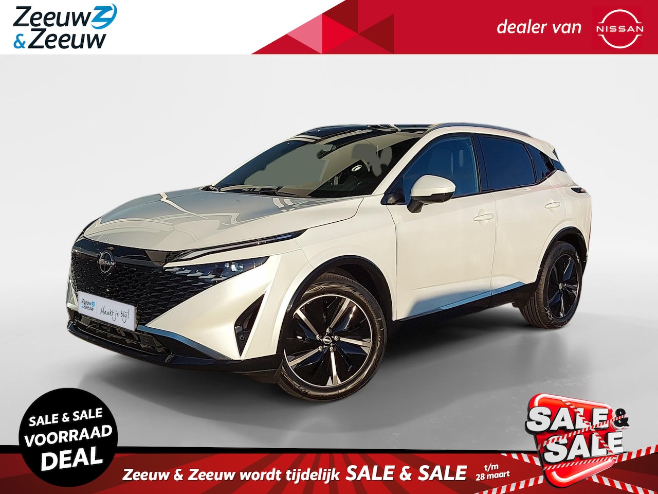 Nissan Qashqai - 1.3 MHEV Xtronic Tekna |€5000,- VoorraadKorting | Panorama dak | 360-Camera | Parkeersenso - AutoWereld.nl