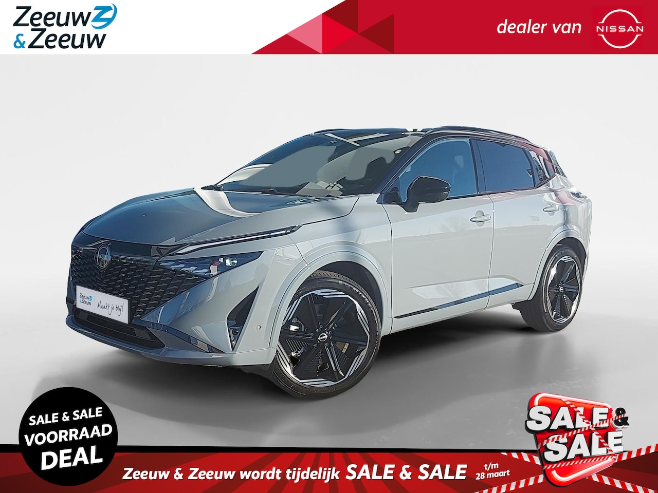 Nissan Qashqai - 1.5 e-Power N-Design | Vernieuwde motor met €3500,- voorraadkorting | Panorama dak | 360-C - AutoWereld.nl