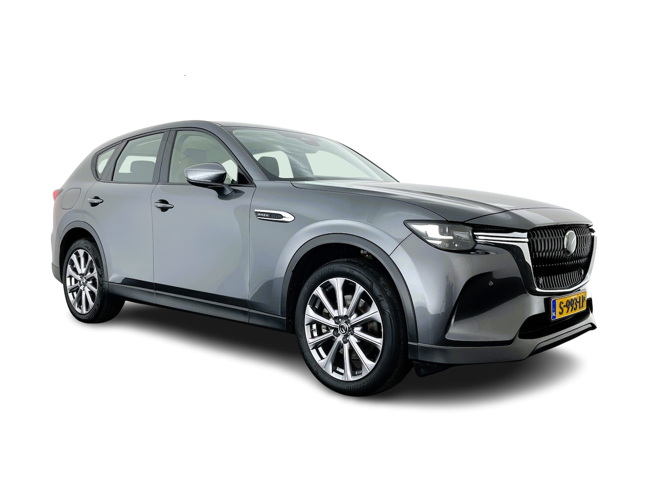 Mazda CX-60 - 2.5 e-SkyActiv PHEV Exclusive-Line [ 3-Fase ] (INCL.BTW) *HEAD-UP | LEATHER | FULL-LED | B - AutoWereld.nl
