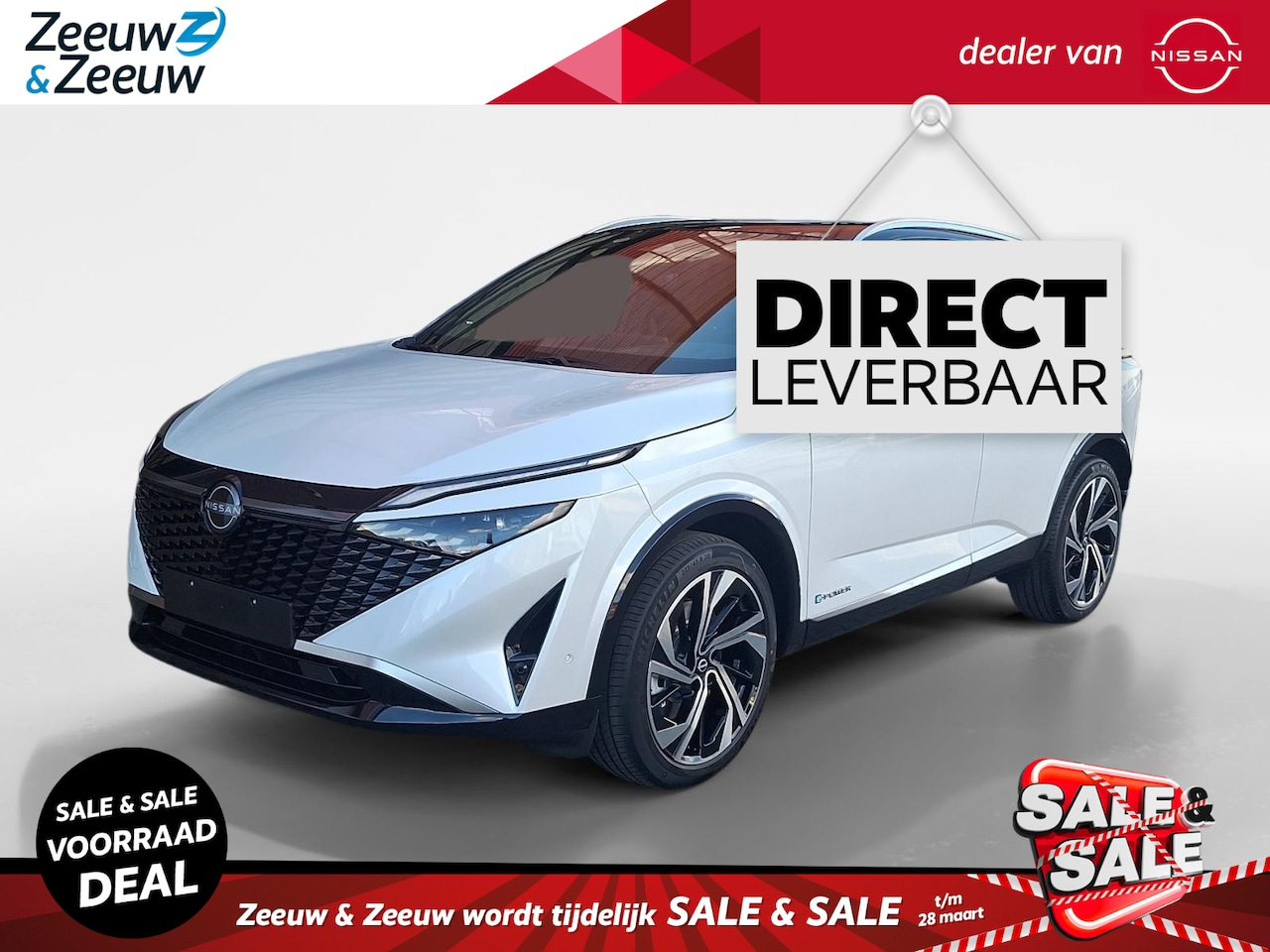 Nissan Qashqai - 1.5 e-Power Tekna Plus | Vernieuwde motor met €3500,- voorraadkorting | DIVERSE MODELLEN O - AutoWereld.nl