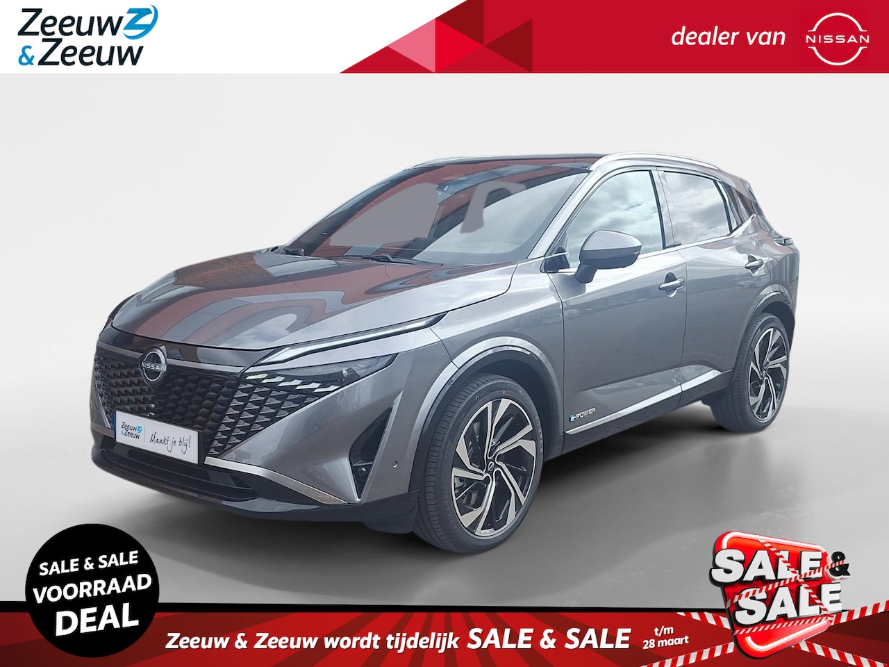 Nissan Qashqai - 1.5 e-Power Tekna Plus | Vernieuwde motor met €3500,- korting | Diverse modellen op voorra - AutoWereld.nl