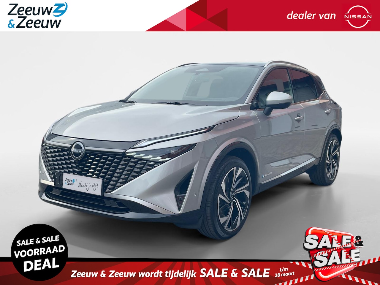 Nissan Qashqai - 1.5 e-Power Tekna Plus | Vernieuwde motor met €3500,- voorraadkorting | DIVERSE MODELLEN O - AutoWereld.nl