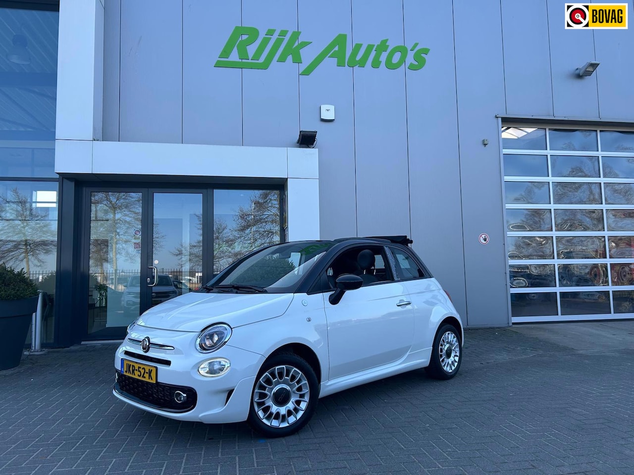 Fiat 500 C - 1.0 Hybrid Hey Google * Sport * Navigatie * PDC * Cruise Control - AutoWereld.nl
