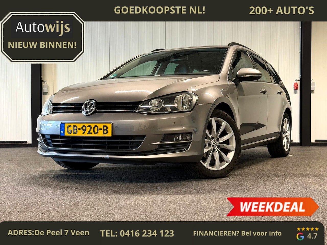 Volkswagen Golf Variant - 1.2 TSI Business Edition|NL AUTO|TREKHAAK|CAMERA|D-RIEM VV - AutoWereld.nl