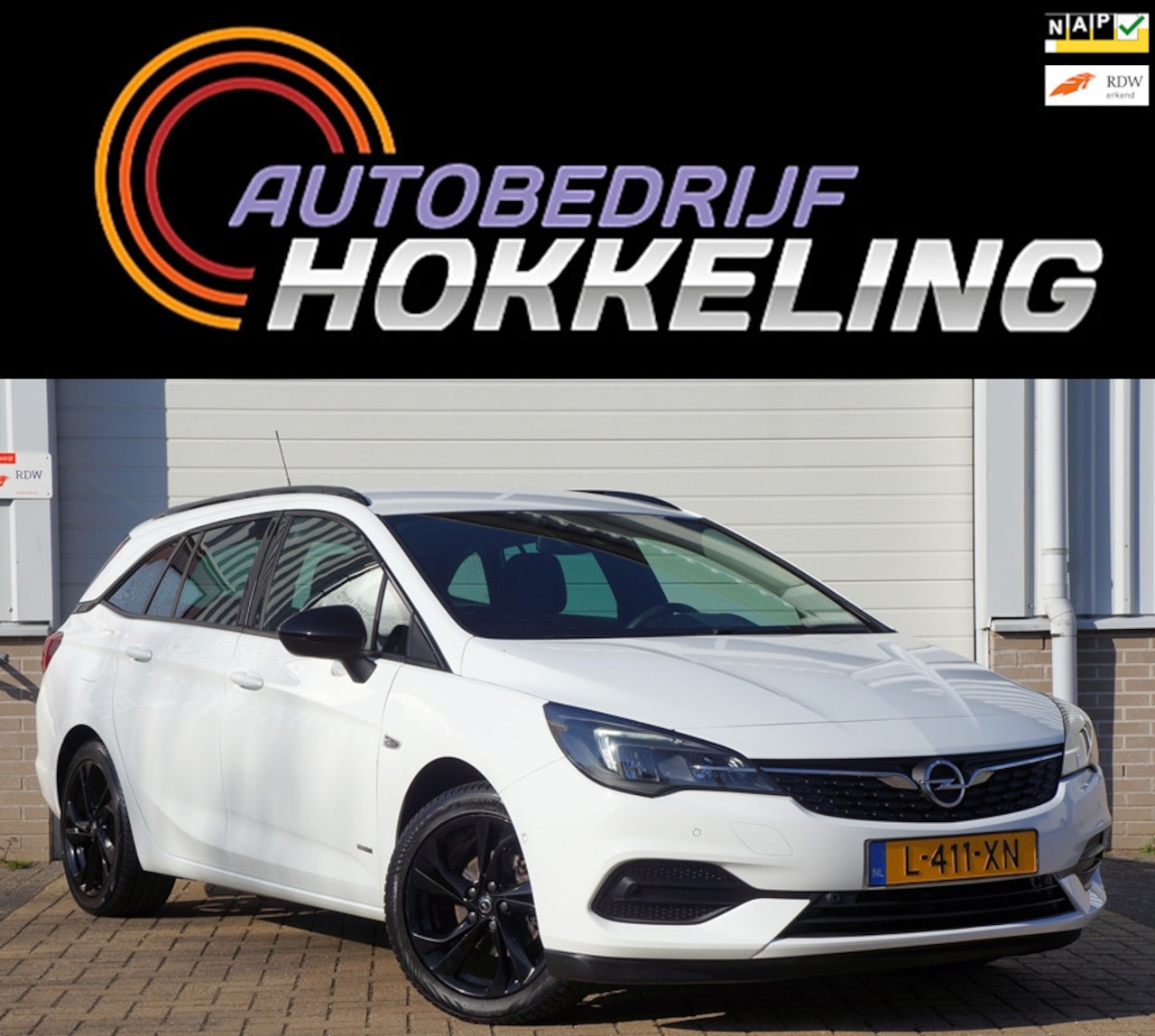 Opel Astra Sports Tourer - 1.2 Design & Tech 131pk; Navi+Lane Assist+17"lmv !! - AutoWereld.nl