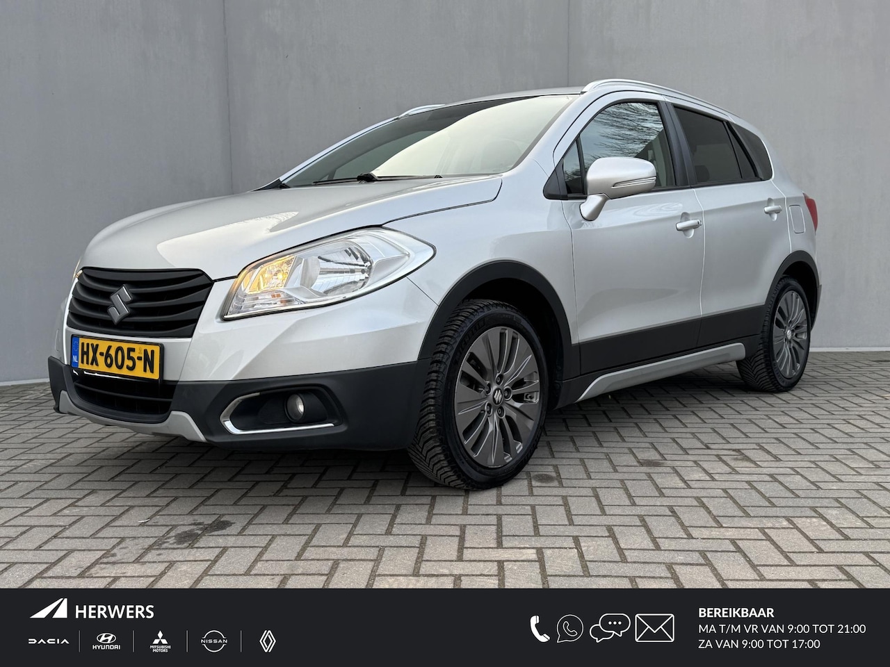 Suzuki SX4 S-Cross - 1.6 Exclusive / Trekhaak / Bluetooth / Airco / Cruise Control / Stoelverwarming / Keyless - AutoWereld.nl