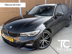 BMW 3-serie Touring - 320e M sport Automaat | Zwart optiek | LED laserlichten | Leren bekleding | Stoelverwarmin