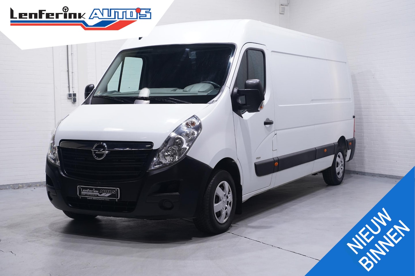 Opel Movano - 2.3 CDTI BiTurbo 145pk L3H2 Navi, Achterdeuren 270 Graden, Airco, PDC, 3-Zits - AutoWereld.nl