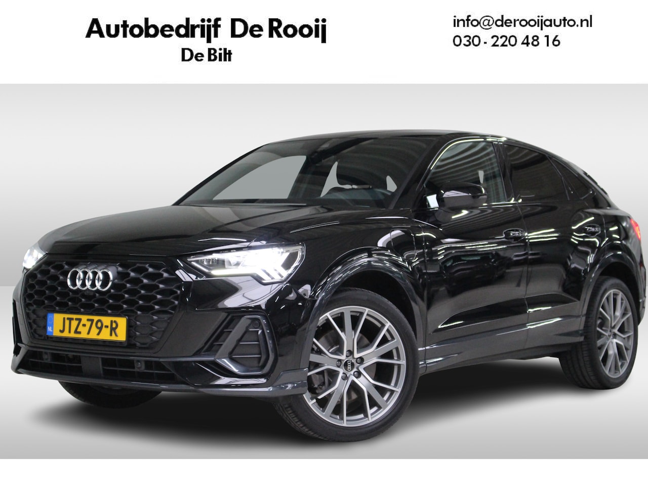 Audi Q3 Sportback - 45 TFSI 245PK S-Line S-Tronic Navigatie | 360 camera | Gunner Velgen | Stoelverwarming - AutoWereld.nl