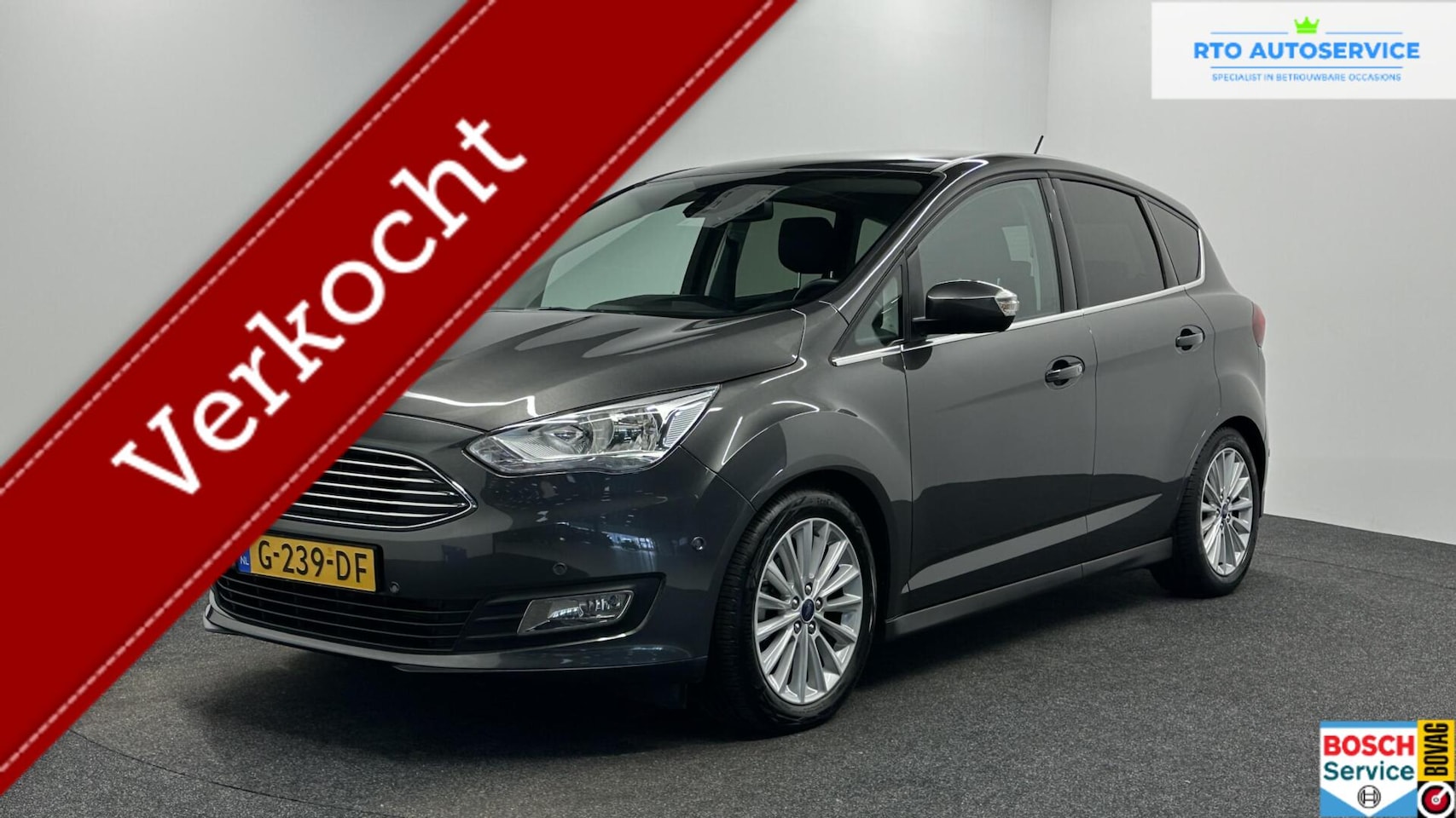 Ford C-Max - 1.0 Titanium CAMERA TREKHAAK CARPLAY NAVI ECC CRUISE LM. - AutoWereld.nl