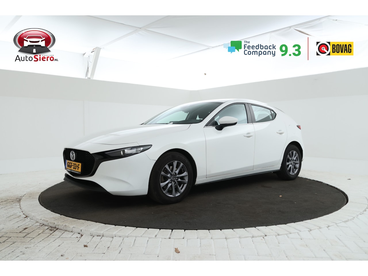 Mazda 3 - 2.0 e-SkyActiv-G M Hybrid 122 Head Up! Navigatie, Airco - AutoWereld.nl