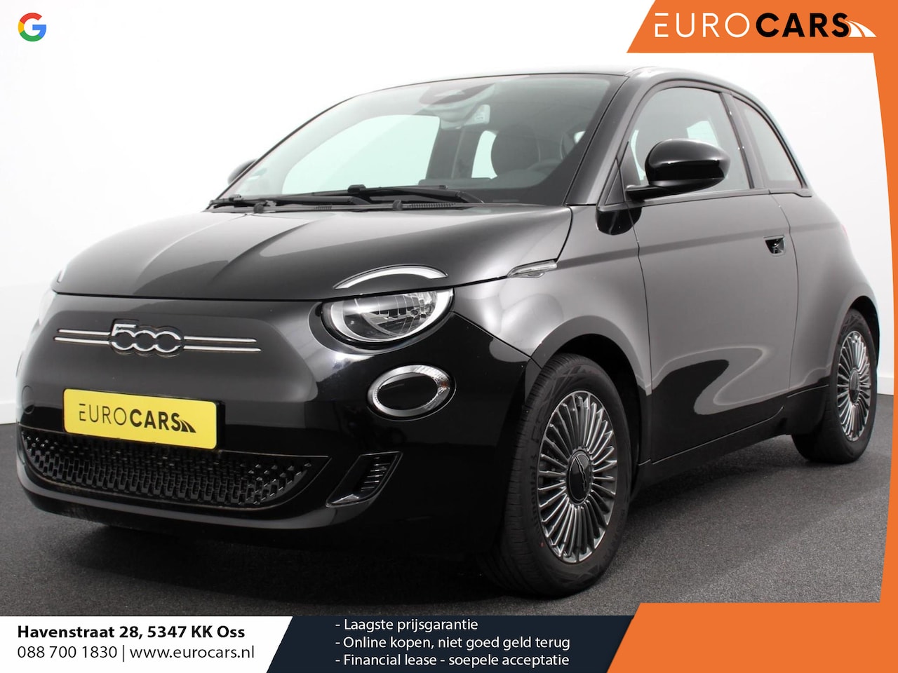 Fiat 500 - -e 42 kWh 118pk Icon | Actieradius WLTP 329km! | Navigatie | Apple Carplay/Android Auto | - AutoWereld.nl