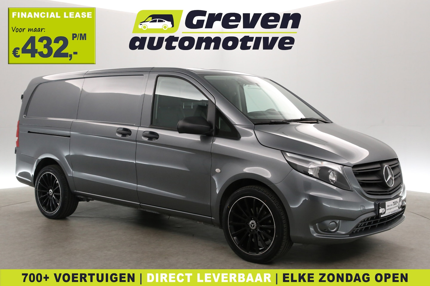 Mercedes-Benz Vito - 114 CDI Lang | Aut. | Airco | Camera | Adap. Cruise | Navi | Trekhaak | 3 Zits | Carplay - AutoWereld.nl