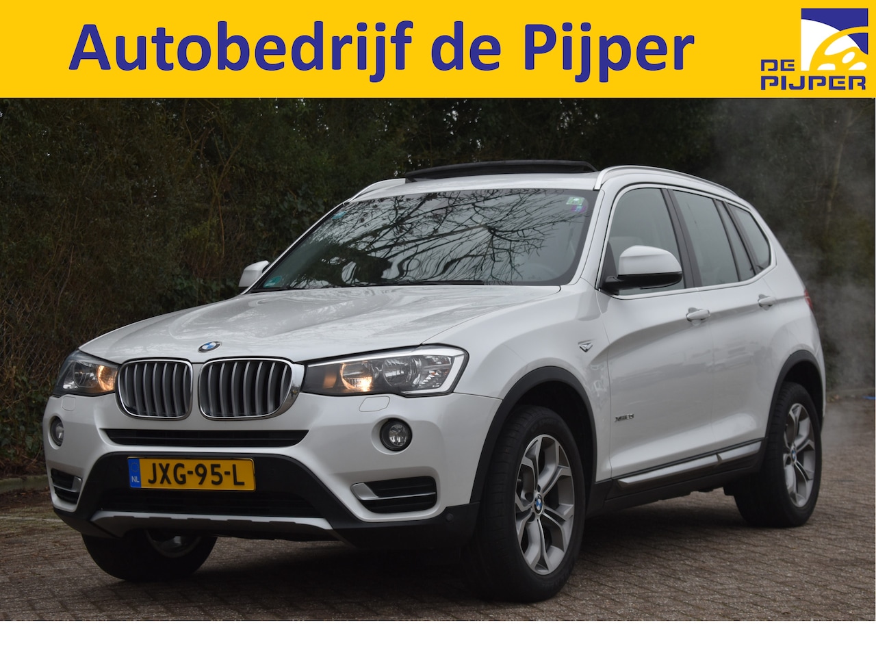 BMW X3 - xDrive20i X-Line 184 pk | Pano.dak | Leder | Stoelverwarming | Navigatie | Bluetooth | PDC - AutoWereld.nl