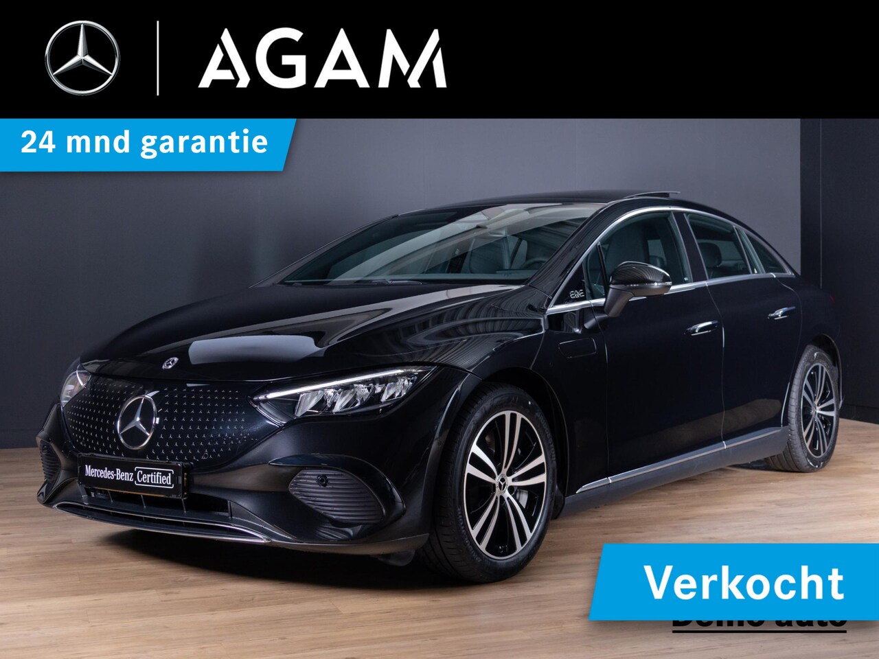 Mercedes-Benz EQE - Limousine 350+ Business Edition Panorama dak | Trekhaak - AutoWereld.nl