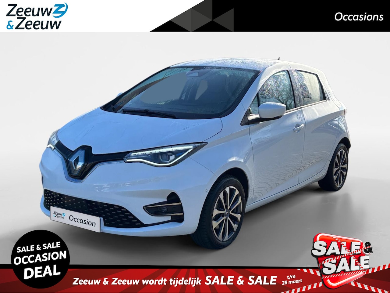 Renault Zoe - R135 Intens 52 kWh | Incl. Accu | Stoelverwarming | Camera | Navi - AutoWereld.nl