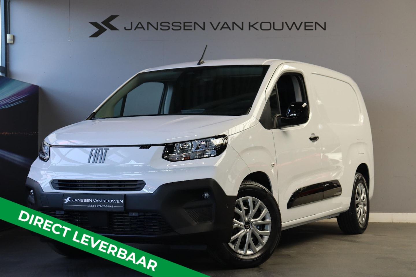 Fiat E-Doblo - 136 L2 50 kWh 0% rente / 2+6 jaar garantie / voorraad - AutoWereld.nl