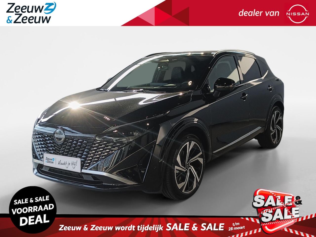 Nissan Qashqai - 1.5 e-Power Tekna Plus |Nappa lederen bekleding met geheugen|Bose Audio|Electrische achter - AutoWereld.nl