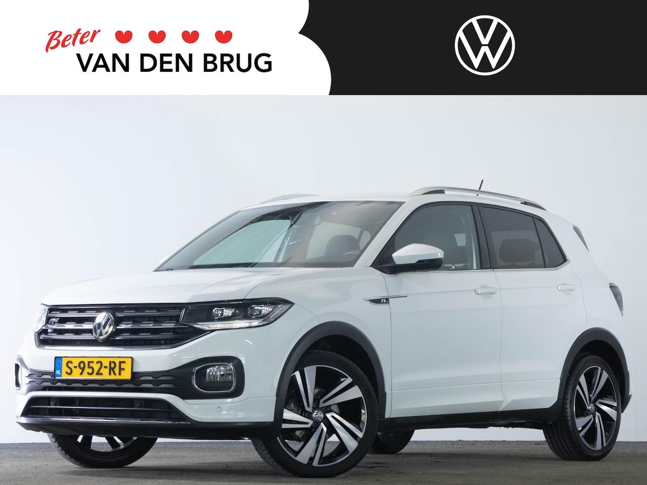 Volkswagen T-Cross - R-Line 1.0 TSI 115 PK DSG | LED | Keyless | Achteruitrijcamera | Stoelverwarming | Adaptie - AutoWereld.nl
