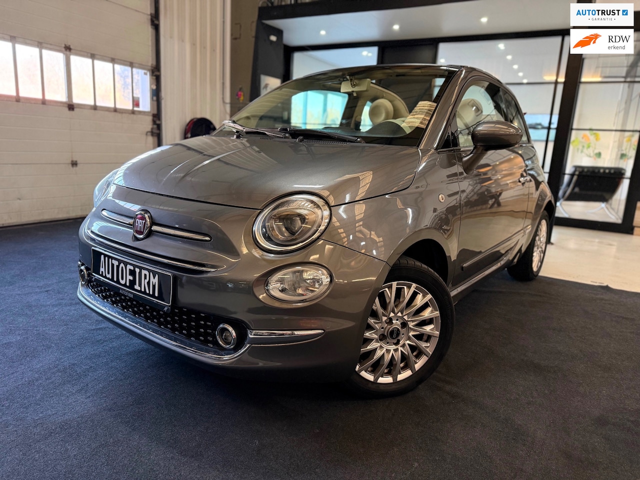 Fiat 500 C - 1.2 S Cabrio Lage km Nette auto Garantie Cruise control Bluetooth Aux Parkeersensoren - AutoWereld.nl