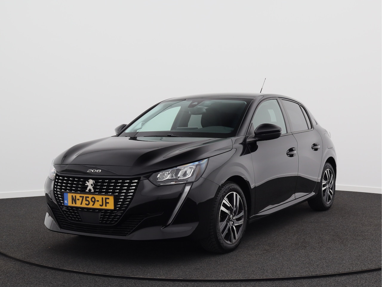 Peugeot 208 - 1.2 PureTech Blue Lease Allure/ lage km/ compleet/ 100PK! - AutoWereld.nl