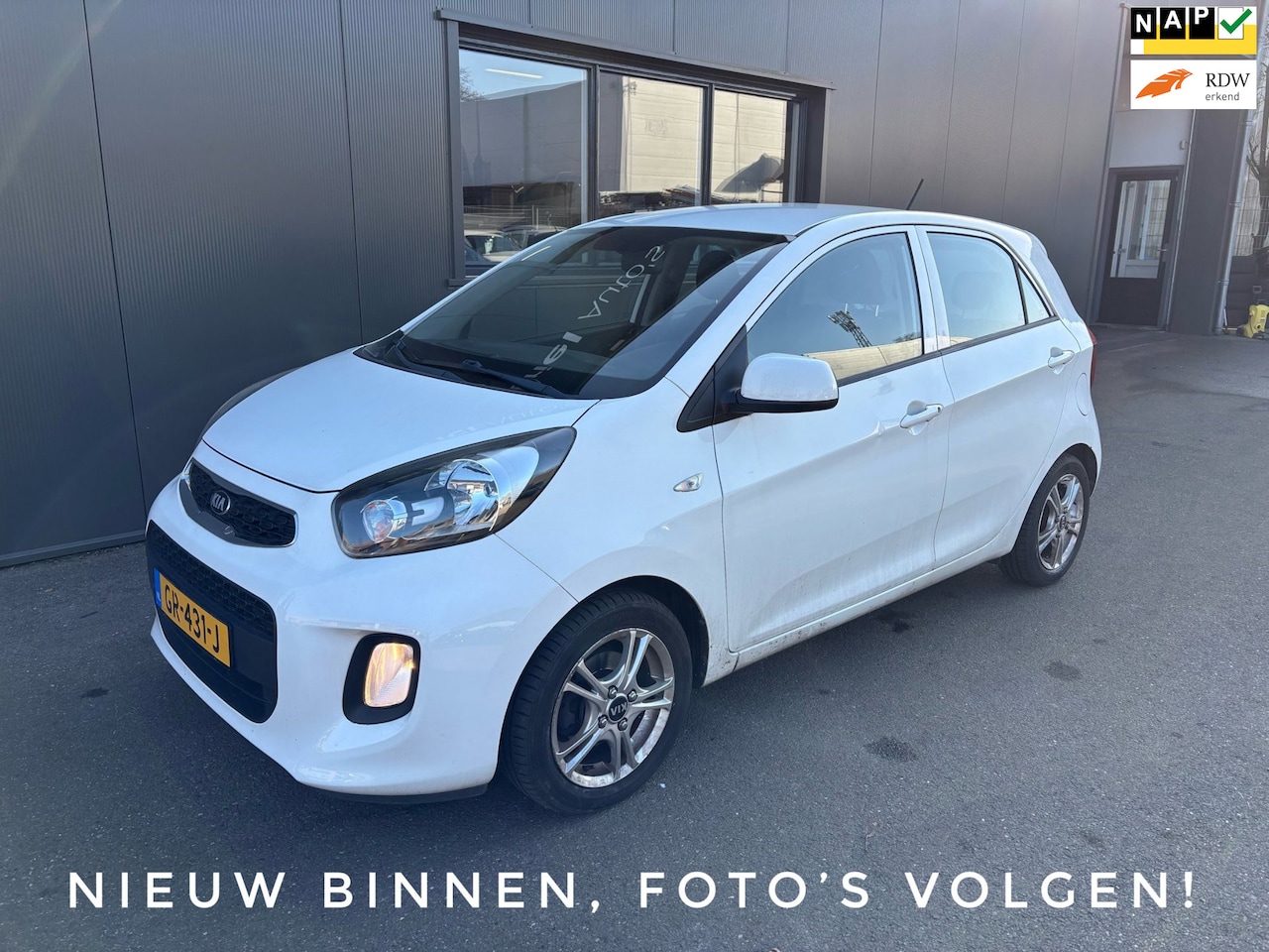 Kia Picanto - 1.0 CVVT ComfortLine / Airco / Lichtmetalen Velgen! - AutoWereld.nl